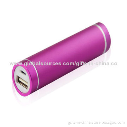 2,600mAh Portable Power Bank/External Battery Charger for S4/S3, iPhone 5/4S, HTC and All Mobiles